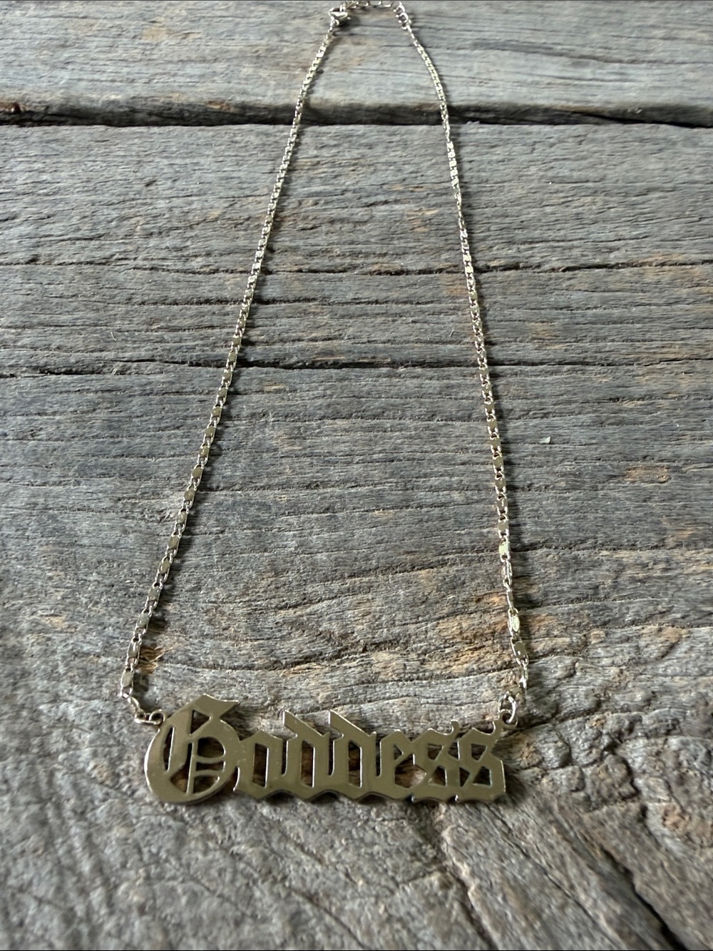 Goddess necklace